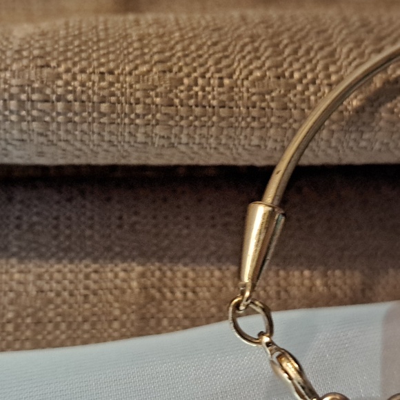 Two C1946 Vintage Gold Tone and SilverTone Choker Bundle - Picture 6 of 12